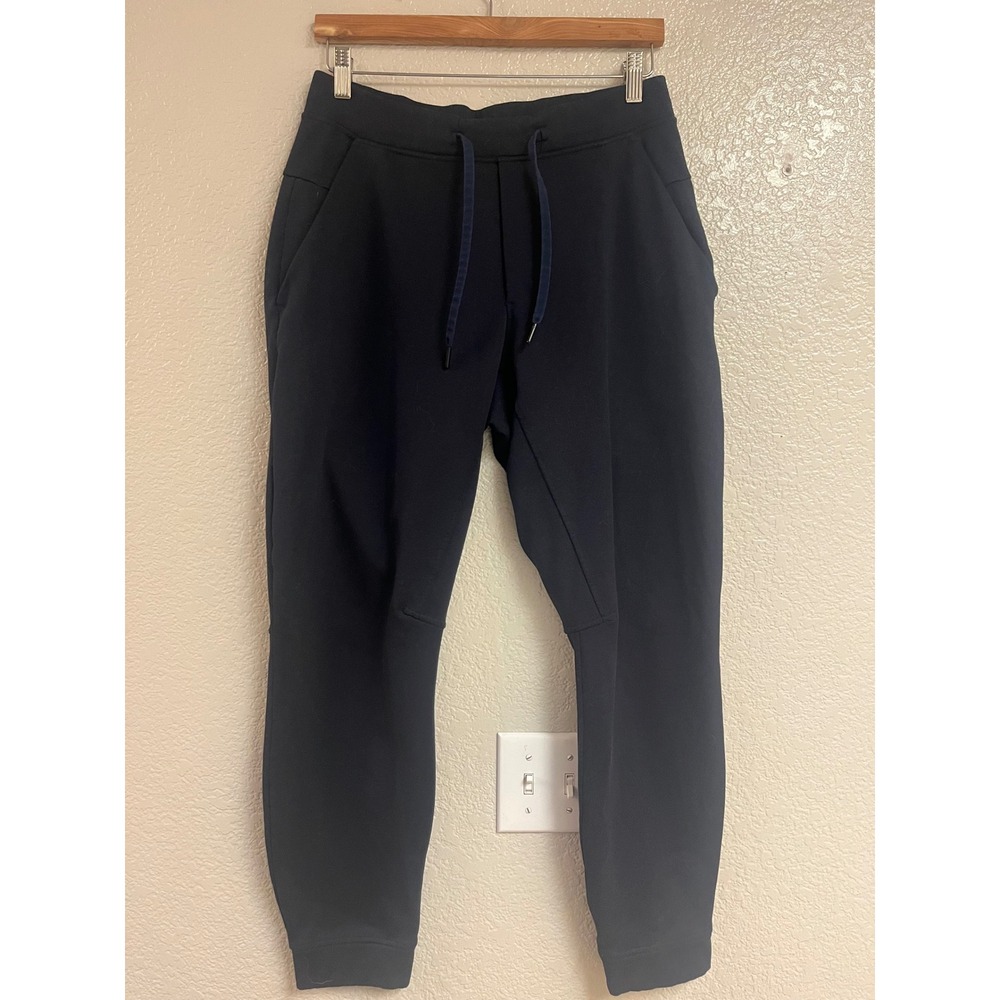 Lululemon City Sweat Jogger Navy Blue Mens Size M Tapered Athletic Pants